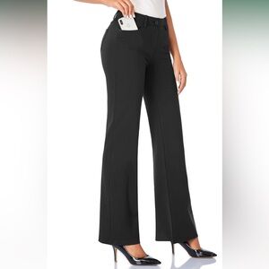 Stretchy Bootcut Dress Pants
